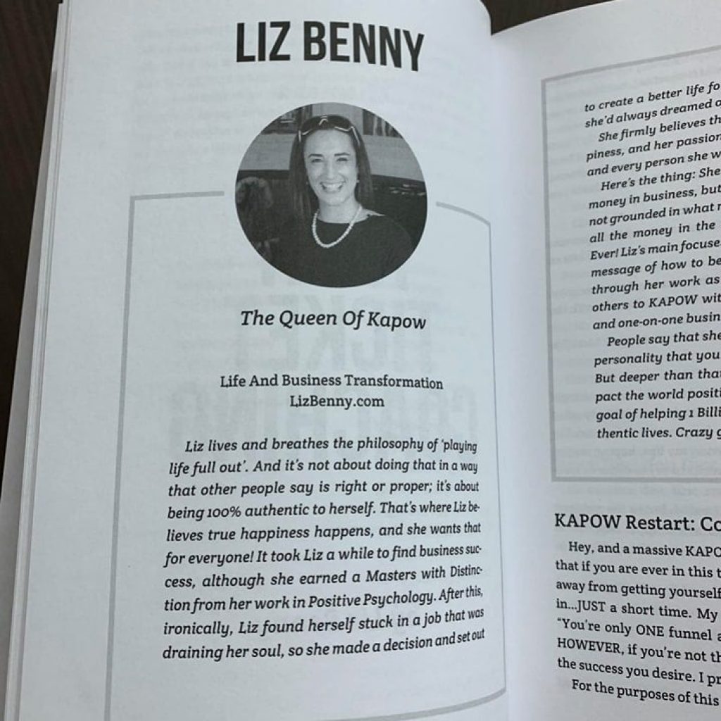 30 days summit book liz benny