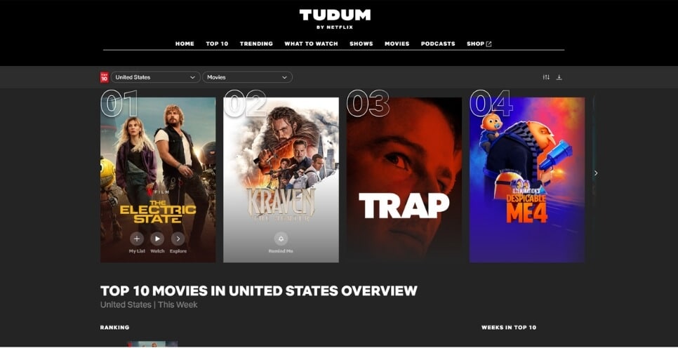 aida model example netflix 2