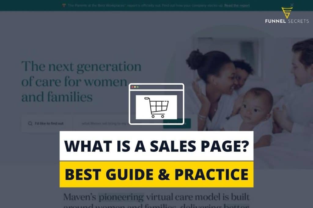 what is a sales page