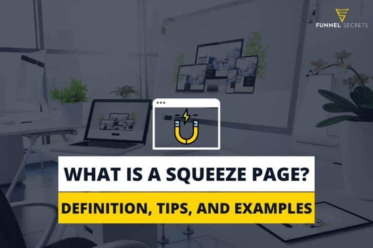 what is a squeeze page