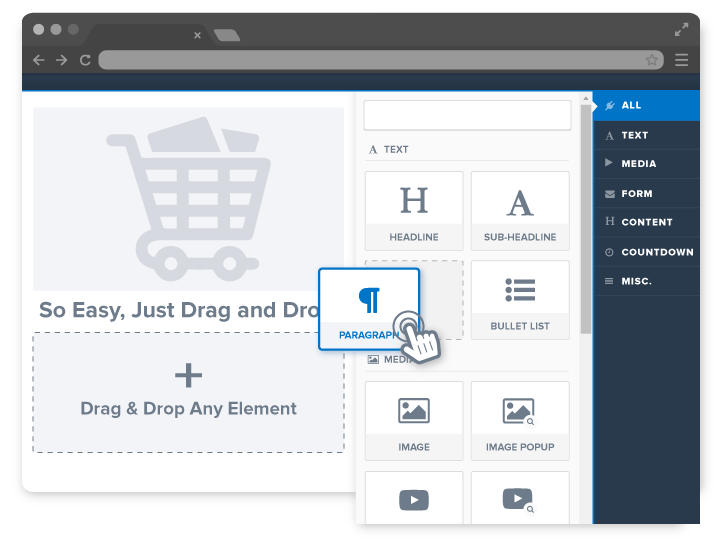 clickfunnels page builder
