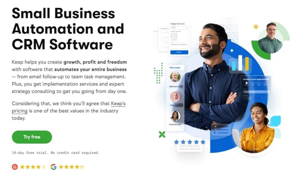 Keap: CRM & Business Automation Tool
