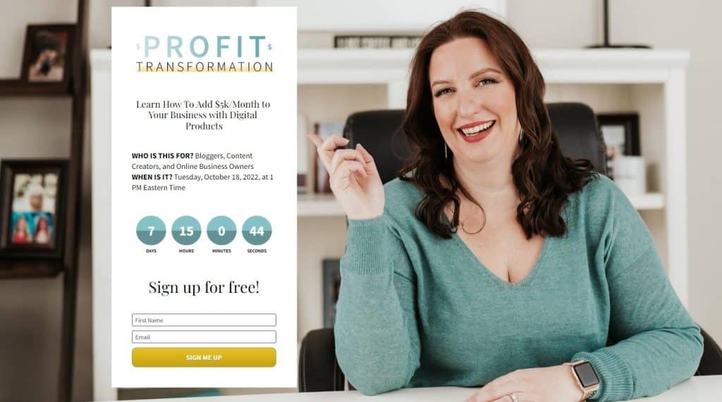 squeeze page example