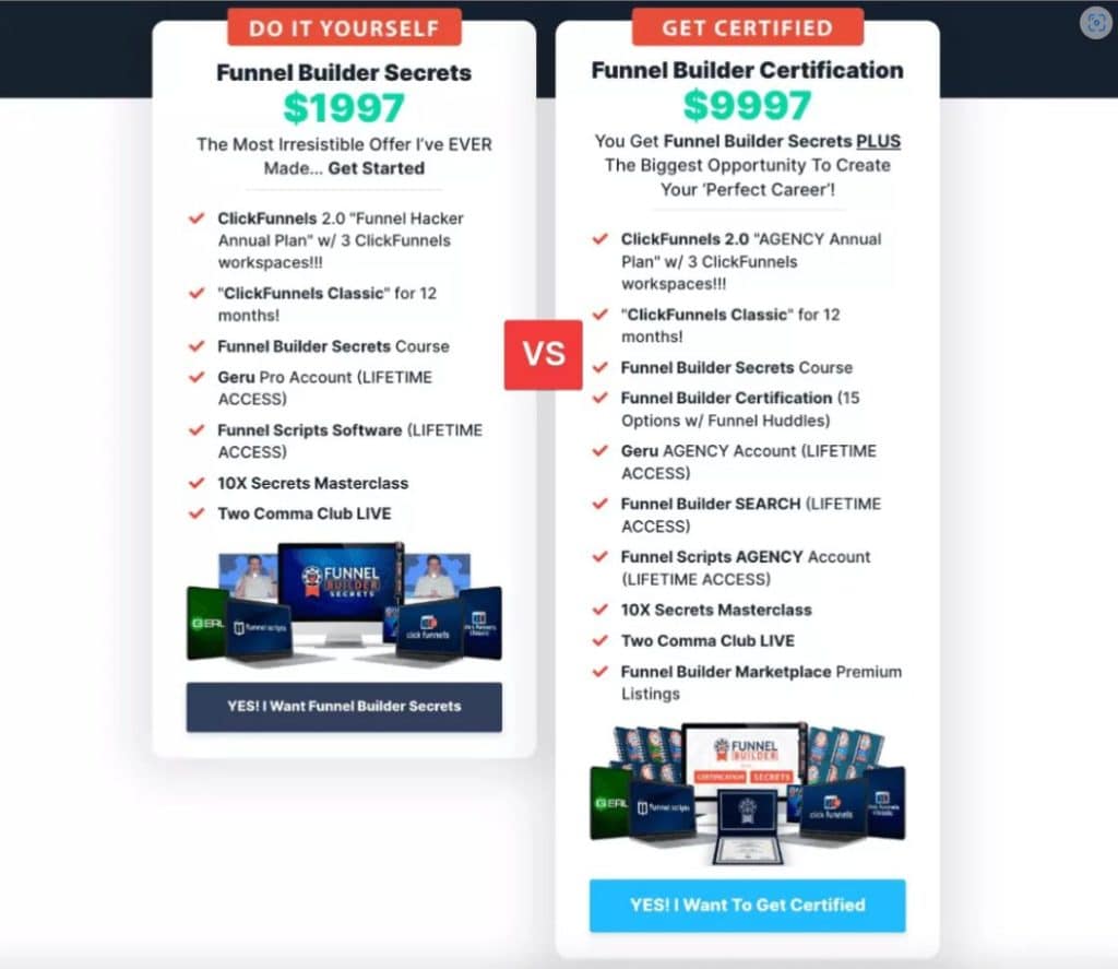 funnel builder secrets discount 500 dollars