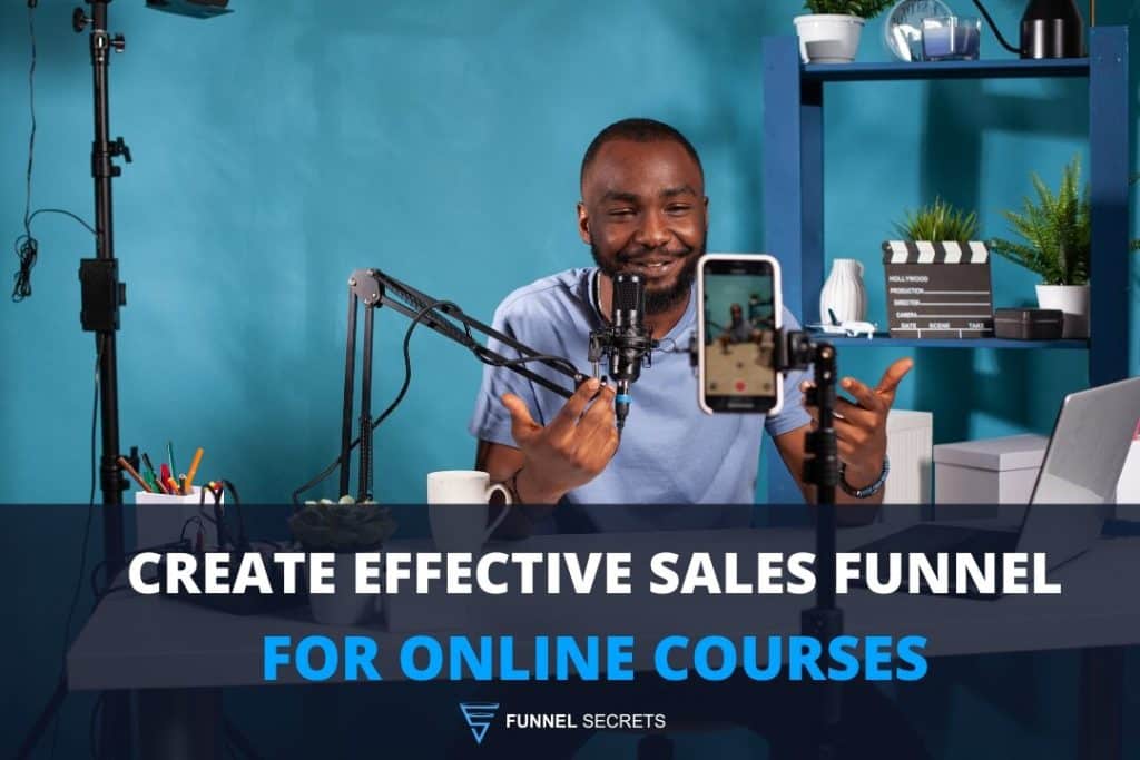 sales funnel for online course