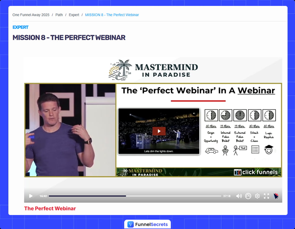 ofa challenge review mission 8 perfect webinar