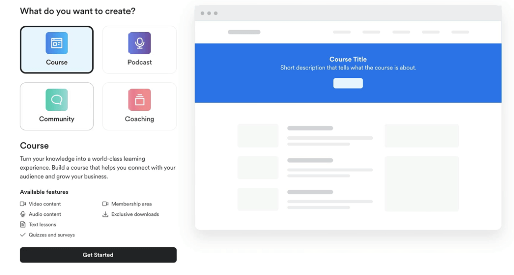 Kajabi Course builder