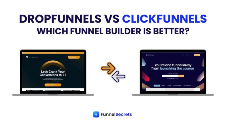 dropfunnels vs clickfunnels featured image