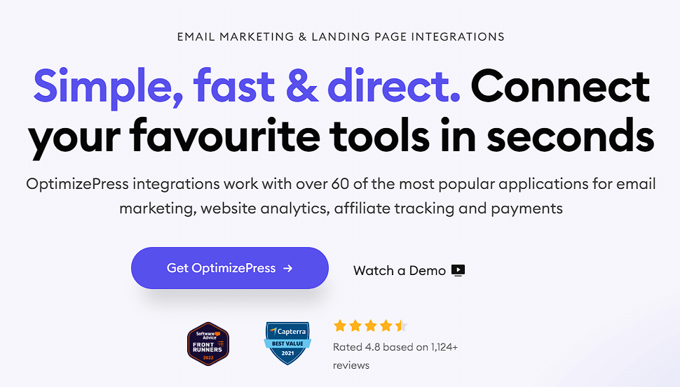 optimizepress integration