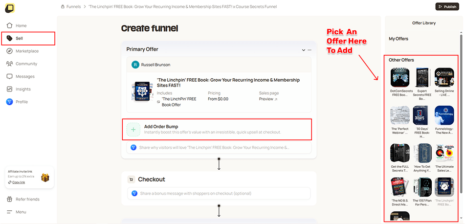 OfferLab review: Create a collab funnel for affiliate campaign