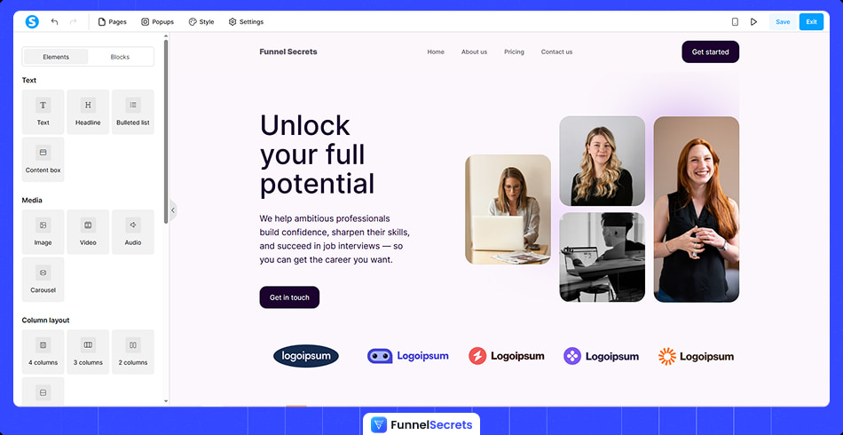 systeme.io website builder review