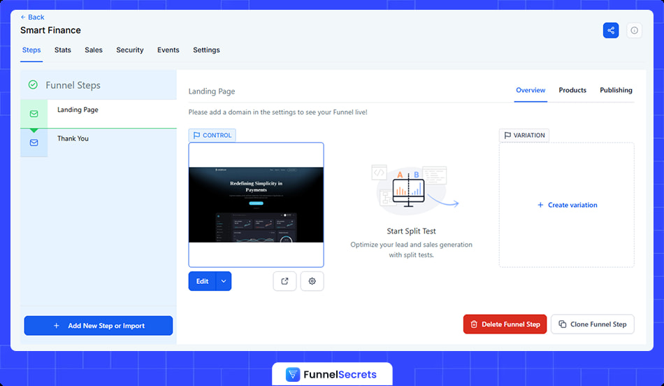 gohighlevel funnel builder