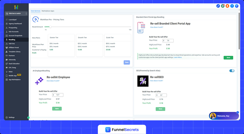 gohighlevel reselling