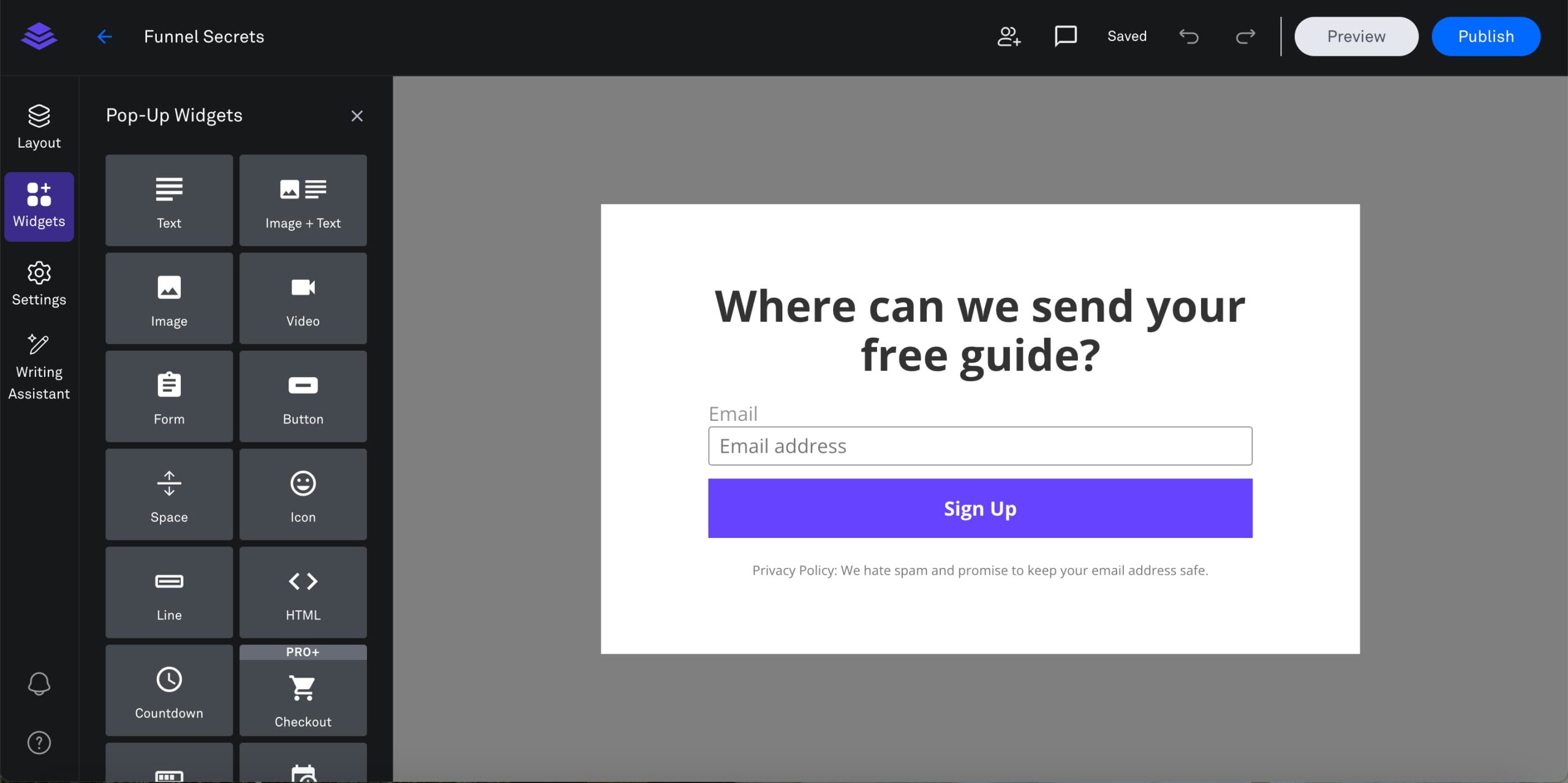 Leadpages review pop-up or Leadboxes