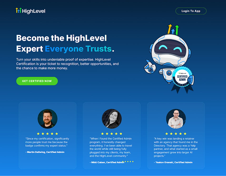 gohighlevel certification
