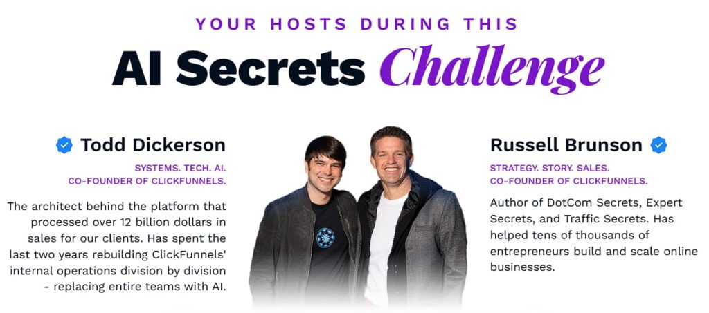 ai secrets challenge host
