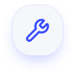 sales funnel tool icon shadow version